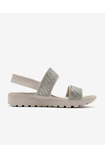 SKECHERS Arch Fıt Footsteps - Enchant Kadın Bej Sandalet 111531 Nat