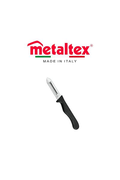 Metaltex Basic Vegetable Peeler 17cm – Stainless Steel Blade with PP Handle
