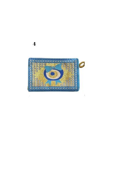 GRANDSTORE Evil Eye Bead Dissolving Filler Knitting Zipper Asgili