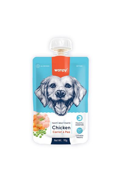 Wanpy Taze Tavuklu&havuçlu Köpek Et Mezesi 90 gr