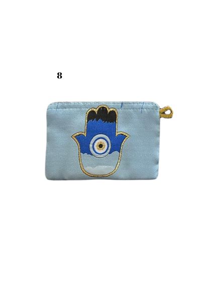 GRANDSTORE Evil Eye Bead Dissolving Filler Knitting Zipper Asgili