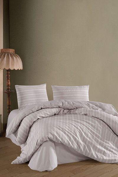 VAROL Σετ Παπλωματοθήκη Laura Home Natural - Ρώμη