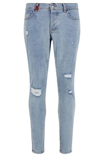 2Y STUDIOS Herren 2y Destroyed Slim Fit Denim