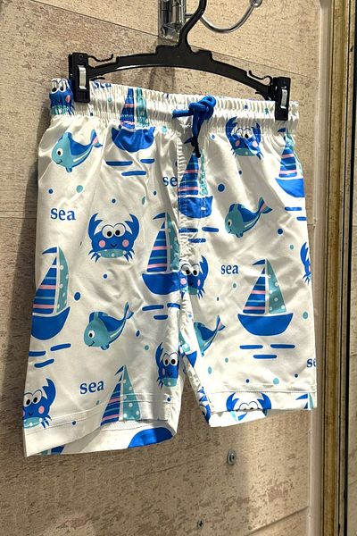 DeKuBaby Noul sezon, cu modele, cu uscare rapidă, pantaloni scurți pentru băieți și bebeluși, costum de baie, pantaloni scurți de baie pentru copii