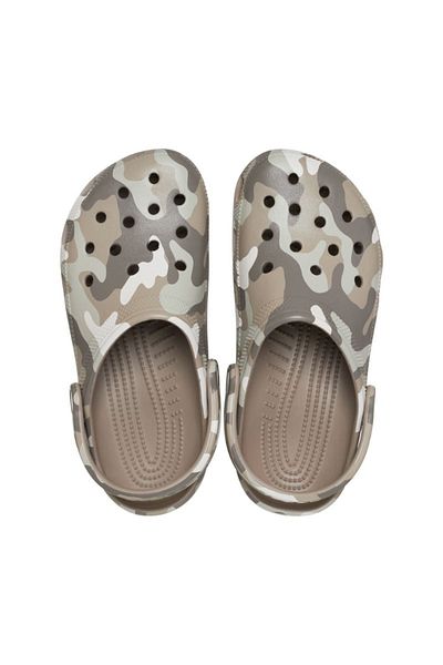 Crocs Klasické maskáčové pantofle s potiskem Camo Clog Unisex - 206454