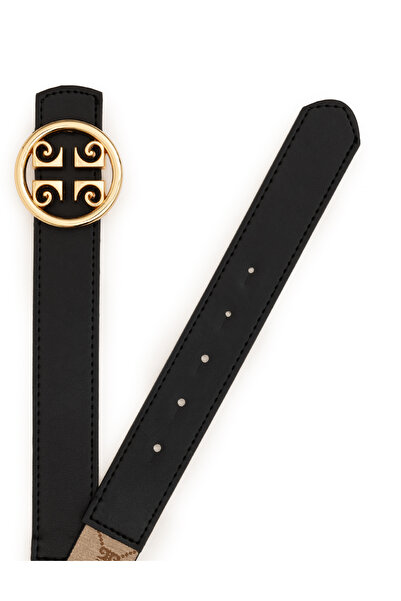 Pierre Cardin الحزام الأسود 50313903 -VR046