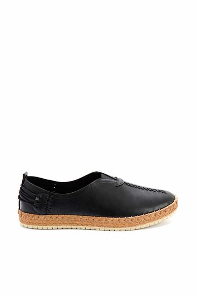 Bambi Schwarze Espadrilles für Damen – K 01309210509