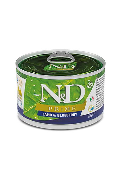 Farmina N&d Lamb And Blueberry Adult Mini Canned Dog Food - 140 G Pack Of 12