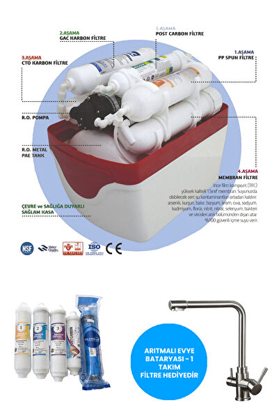 Aqua Royal Su Arıtma Cihazı 8 Lt.