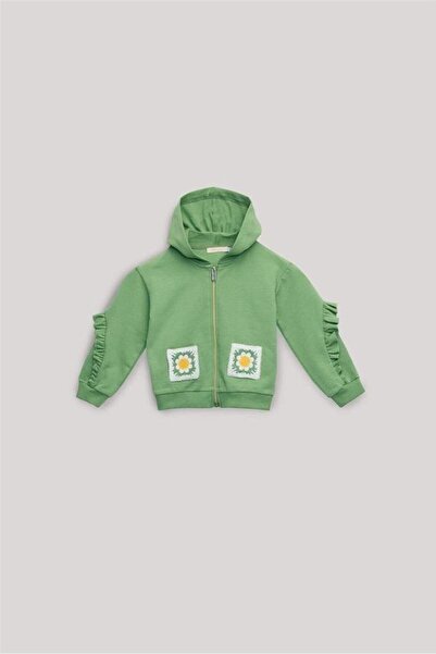 GB Baby Bg Store Baby Girl Green Tracksuit Top