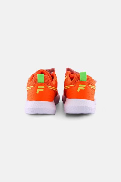 FILA Kids Boy PS Berlin Velcro Outdoor Shoes, Orange