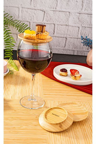 Bambum Seal Cup Top Presentation Plate