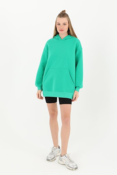 Soul Hanorac de bază pentru femei - 24W-32109SWT - Verde