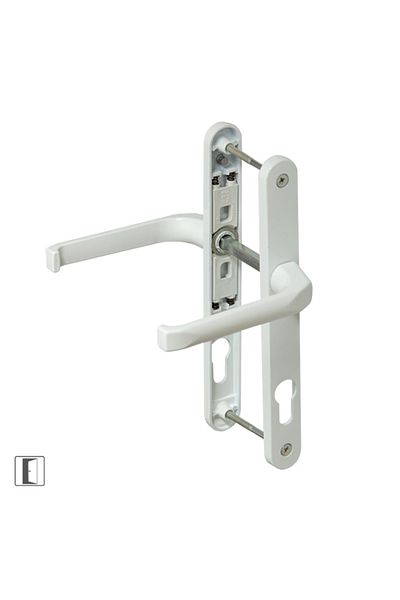 FERSAN AKSESUAR Pimapen Pvc a Quality Aluminum Double Sided Metal Door Handle (Oda - Wc Option)