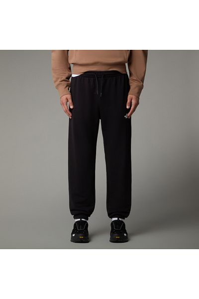 THE NORTH FACE Pantaloni de trening negri, simpli, cu formă de cupolă, obișnuiți