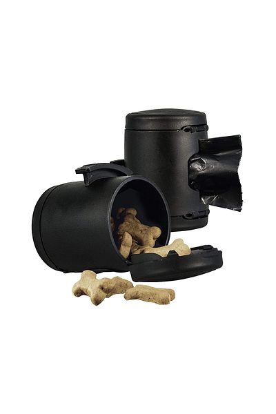 Flexi Multibox Add-on For Treats Or Waste, Black Pack Of 3