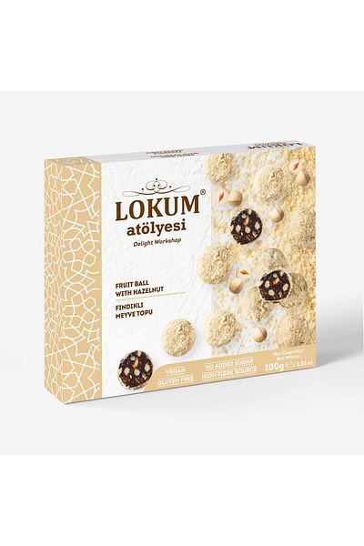Lokum Atölyesi Nut Fruit Ball 100g