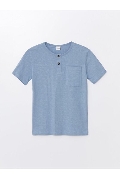 LC Waikiki Tricou pentru băiat cu guler rotund - mânecă scurtă