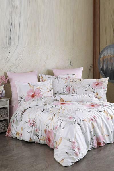 VAROL Family Size Lyocell Bedding Set