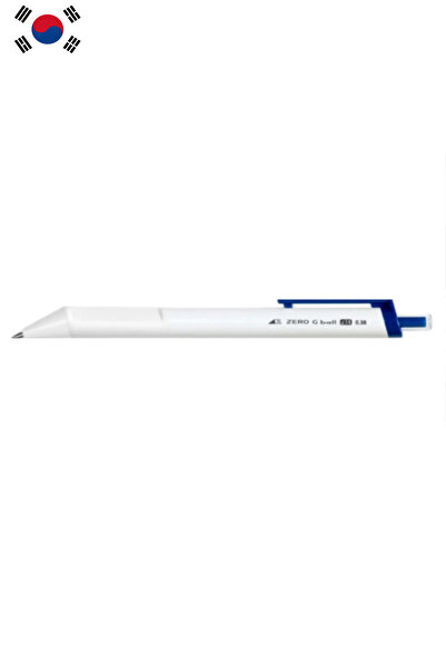 ZERO G TECH 15 ° قلم حبر جاف أزرق كلاسيكي مائل بدرجة C 0.38 مم
