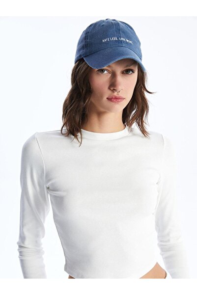 LC Waikiki Crew Neck Plain Long Sleeve Women's Crop (S4)