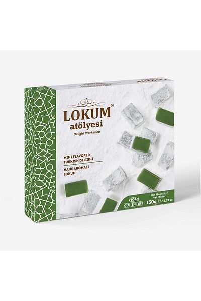 Lokum Atölyesi Mint Flavored Turkish Delight 150g
