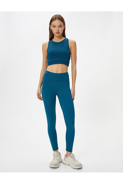 Koton Sutien sport Gât în U Fereastra din spate Detaliat Slim Fit