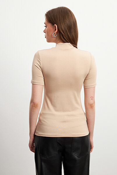 Bipantolon Γυναικεία Κρέμα Bitter Brown 2 Πακέτο Κοντομάνικη Μπλούζα