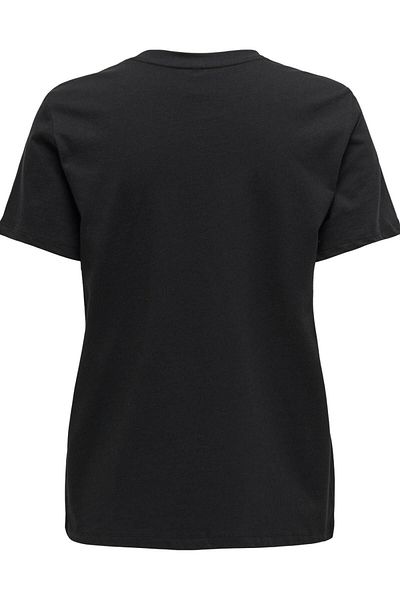 ONLY Women's Counter Black T-Shirt - 15339251