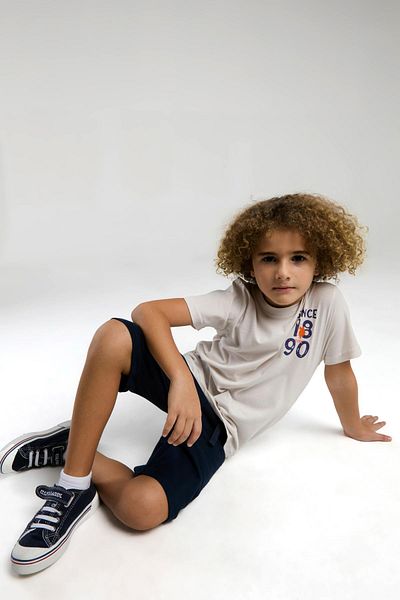 U.S. Polo Assn. U.S. Polo Boys Back Printed Shorts Suit 4-15 Years Taş