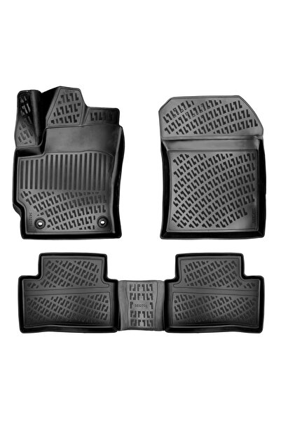 Rizline Toyota Corolla Cross 2025  Uyumlu Model 3D Havuzlu Paspas