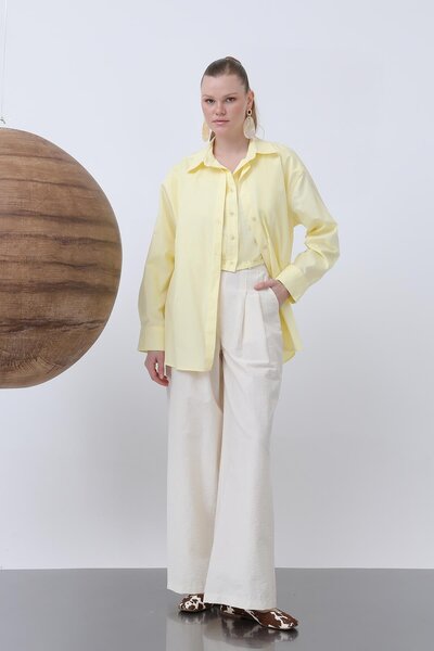 Soul Women's Inner and Outer Shirt -32249Gml - Yellow