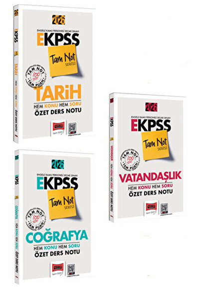 Yargı Yayınları Yargı Yayınları 2026 E-KPSS Tam Not Serisi Hem Konu Hem Soru ...