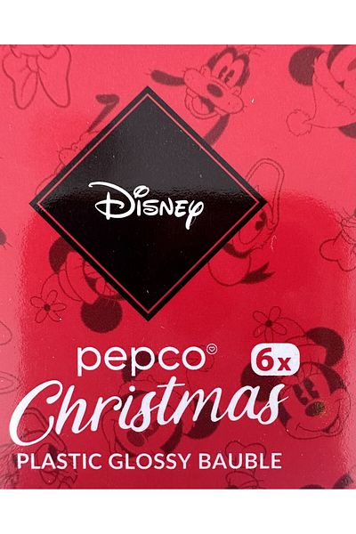Disney Mickey Mouse زينة شجرة الصنوبر البلاستيكية ميكي ماوس