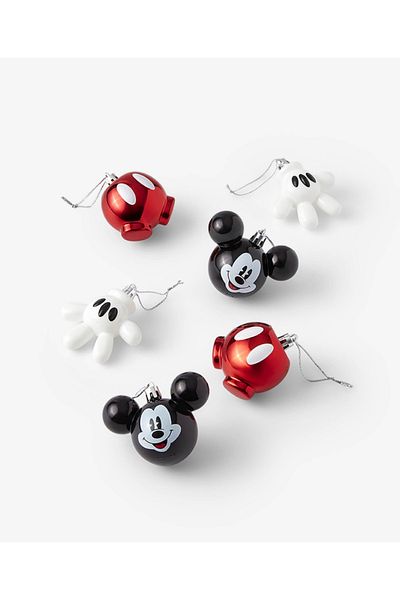 Disney Mickey Mouse زينة شجرة الصنوبر البلاستيكية ميكي ماوس