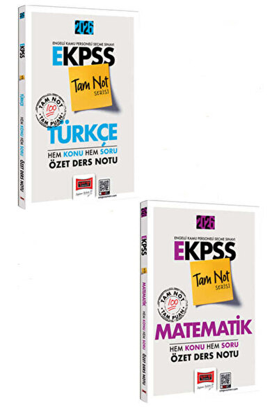 Yargı Yayınları Yargı Yayınları 2026 E-KPSS Tam Not Serisi Hem Konu Hem Soru ...