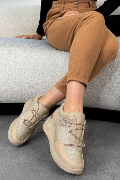 Mamito Ayakkabı Mdl 919 Stone Laced High Sole Sports Shoes