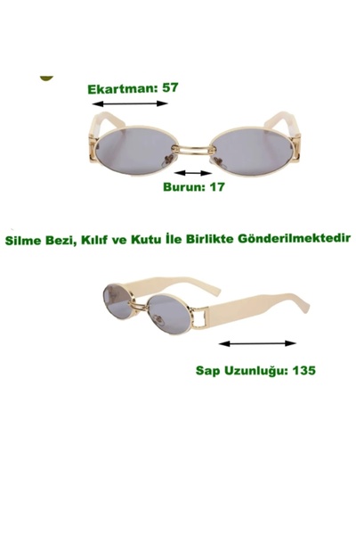 Pierre Lotus Women's Sunglasses Oval Cream Stylish Design