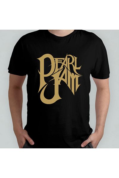 Pixxa Μπλουζάκι Pearl Jam Unisex 100% Cotton Crew Neck Model 5