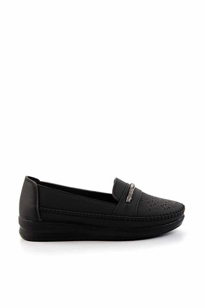 Bambi Schwarz Damen Freizeitschuhe K 01621073609
