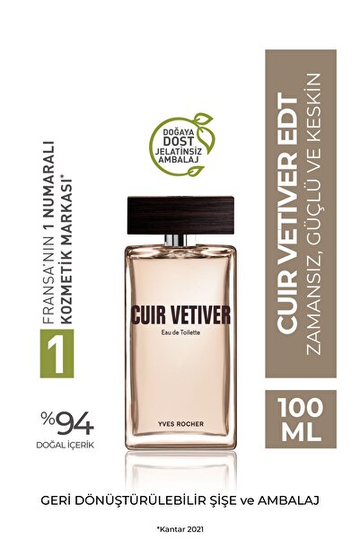 Yves Rocher Cuir Vetiver Erkek Edt - 100 ml