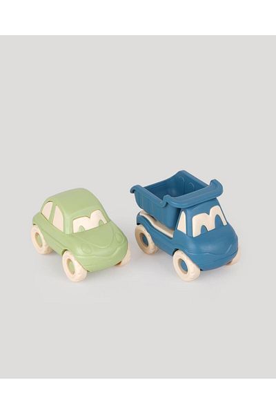 lets be child Truck and Car - Green-Turquoise Mini Vehicles
