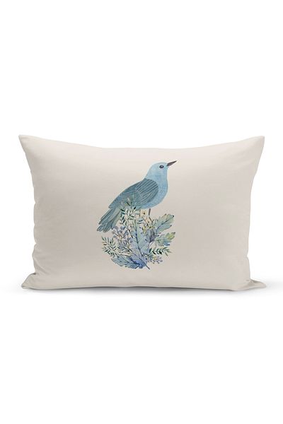 Bertille Home Flower Spring Series Κάλυμμα μαξιλαριού με ψηφιακή εκτύπωση διπλής όψης (Άνοιξη)