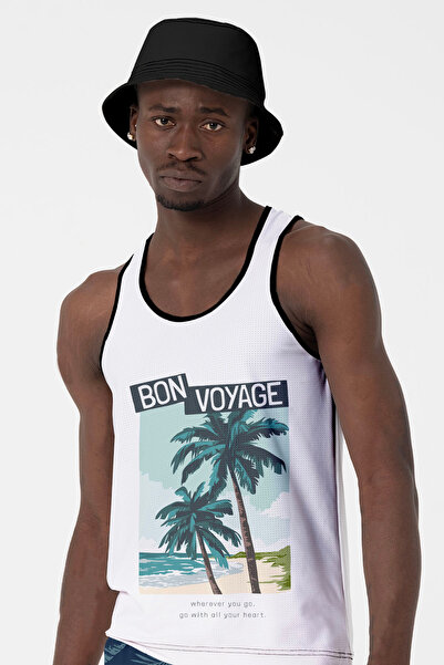 Miami Beach Digital Printed Men's Athlete
