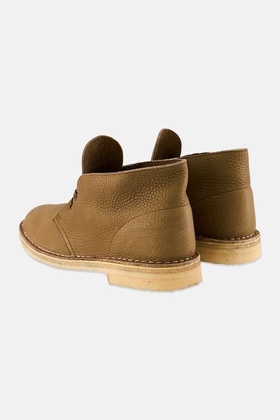 CLARKS Men Standard Lace Up Ankle Boots, Olive