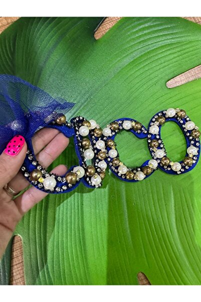 Gönülden Tasarım 22X7 CM ZIRKON KAMENI PERLIĆI ZA VEZ KOKO TEKST UDOBANJ UŠIV...