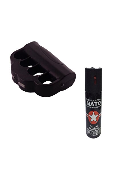 Depox Sada na sebeobranu, elektrošokový a omračující sprej ve tvaru dýky, Ide...