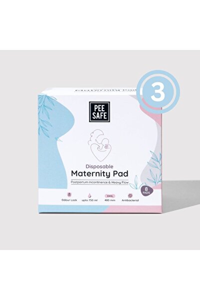 Pee Safe فوط صحية للاستخدام مرة واحدة من PeeSafe، فائقة النعومة، تمتص ما يصل ...