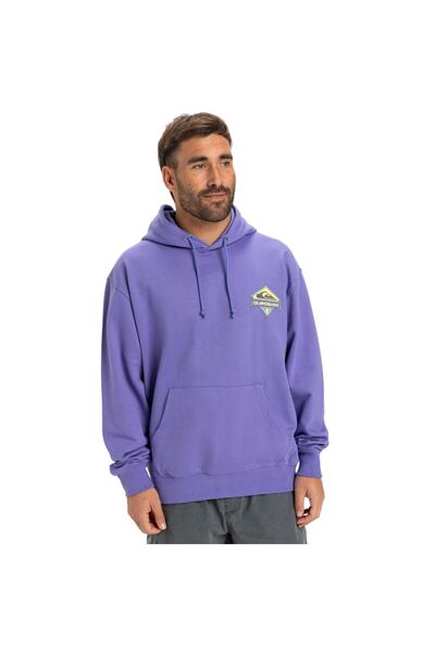 Quiksilver Apog Heritage Hoodie Erkek Mor Sweatshirt ERKEK SWEATSHIRT EQYFT05057