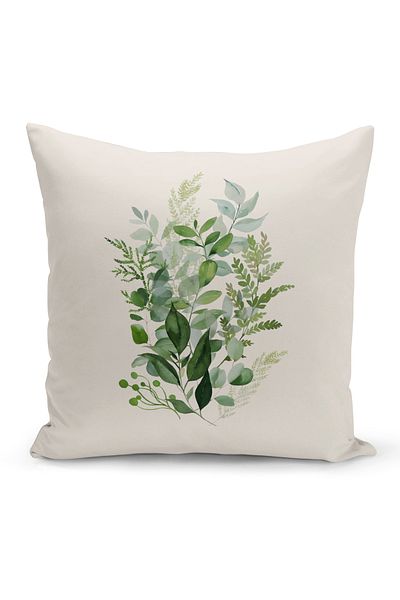 Bertille Home Flower Spring Series Κάλυμμα μαξιλαριού με ψηφιακή εκτύπωση διπλής όψης (Άνοιξη)